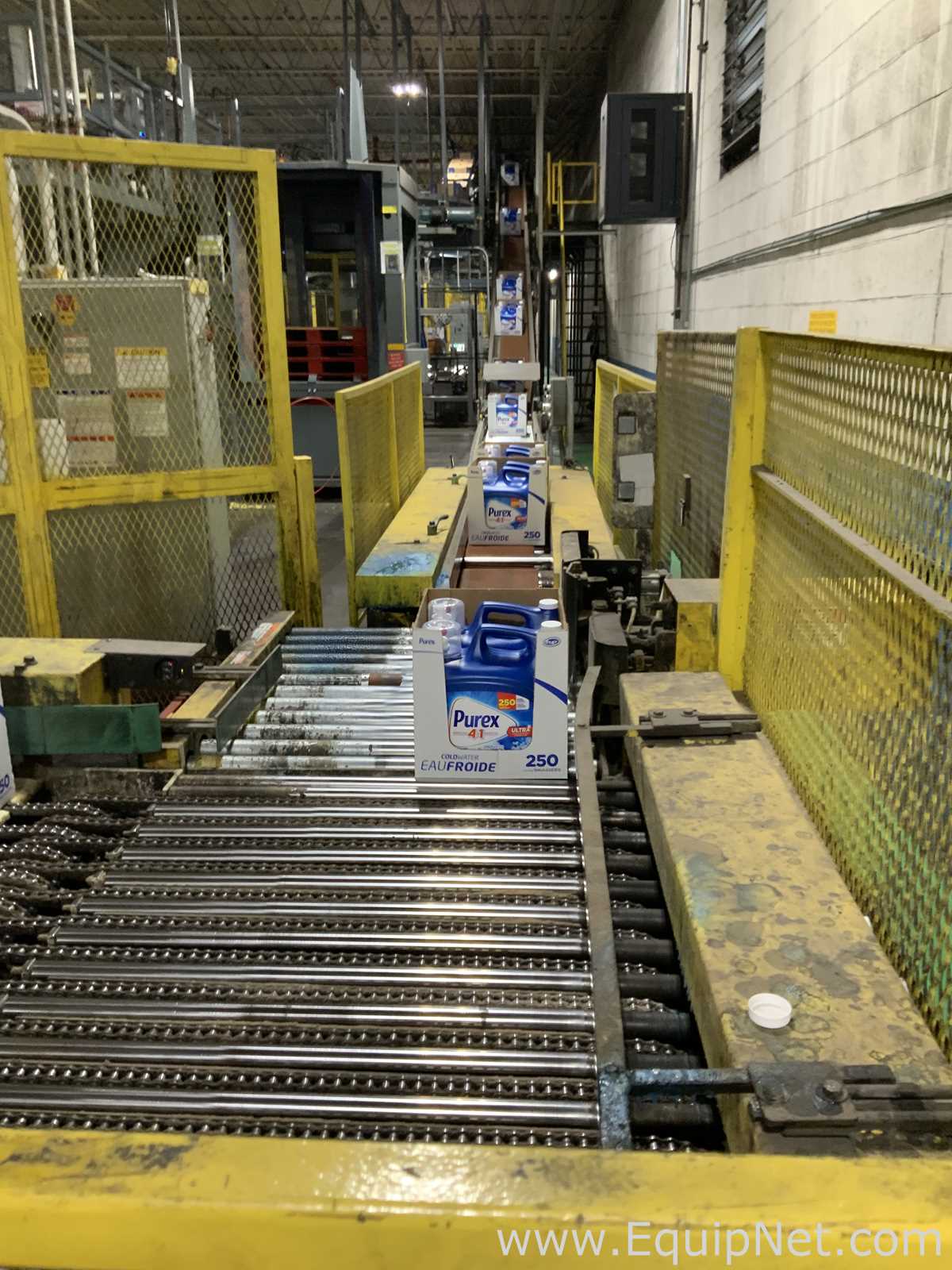 Columbia FL510-LSSS-AB-9908 Palletizer with Mima Wrapper
