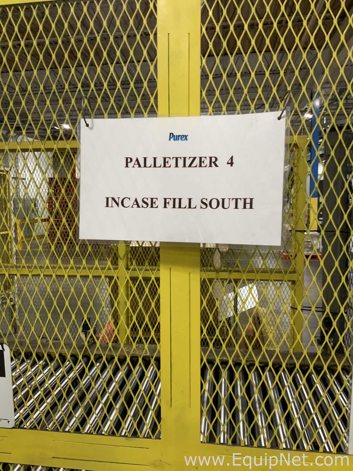 Columbia FL510-LSSS-AB-9908 Palletizer with Mima Wrapper