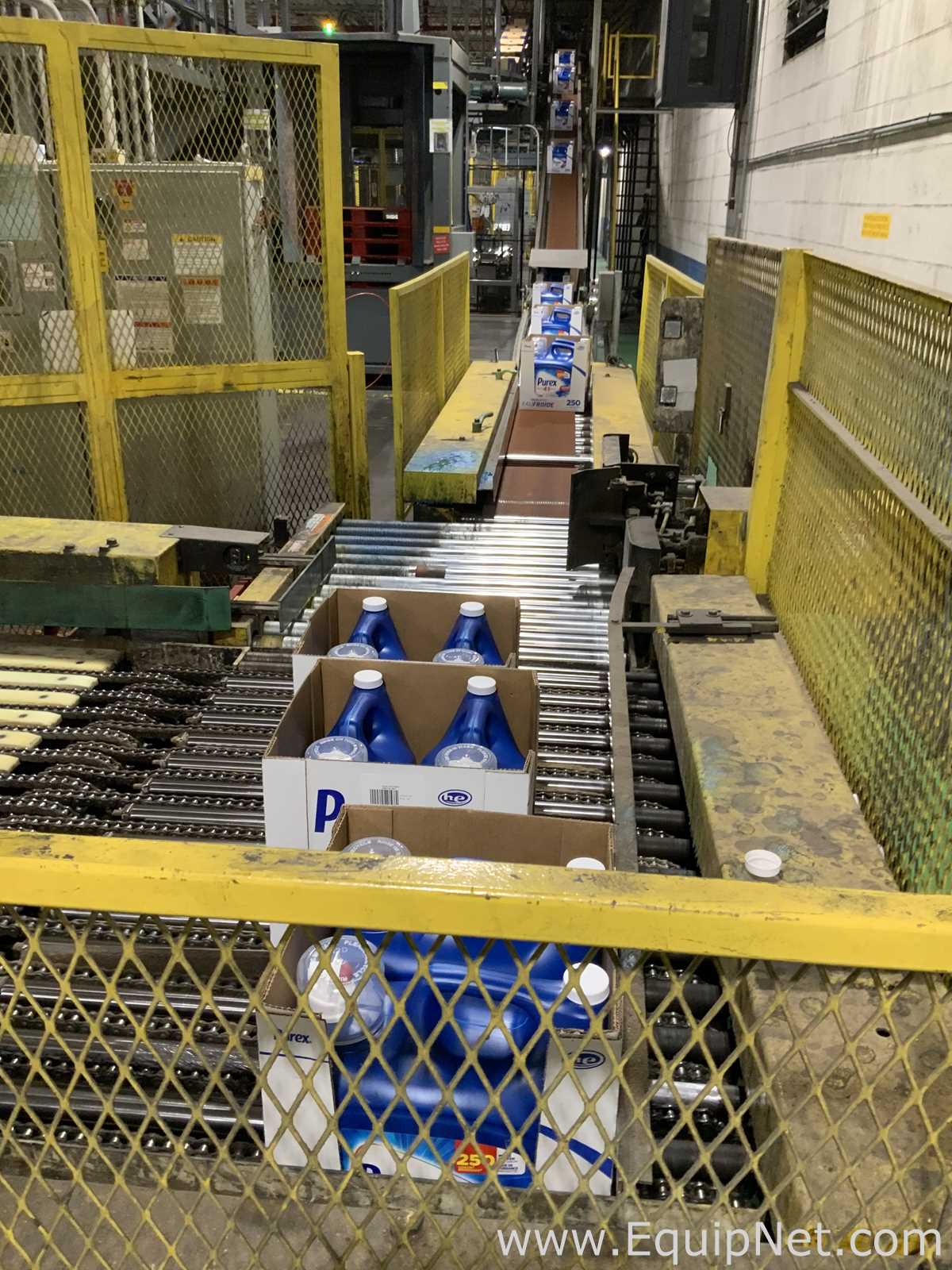 Columbia FL510-LSSS-AB-9908 Palletizer with Mima Wrapper