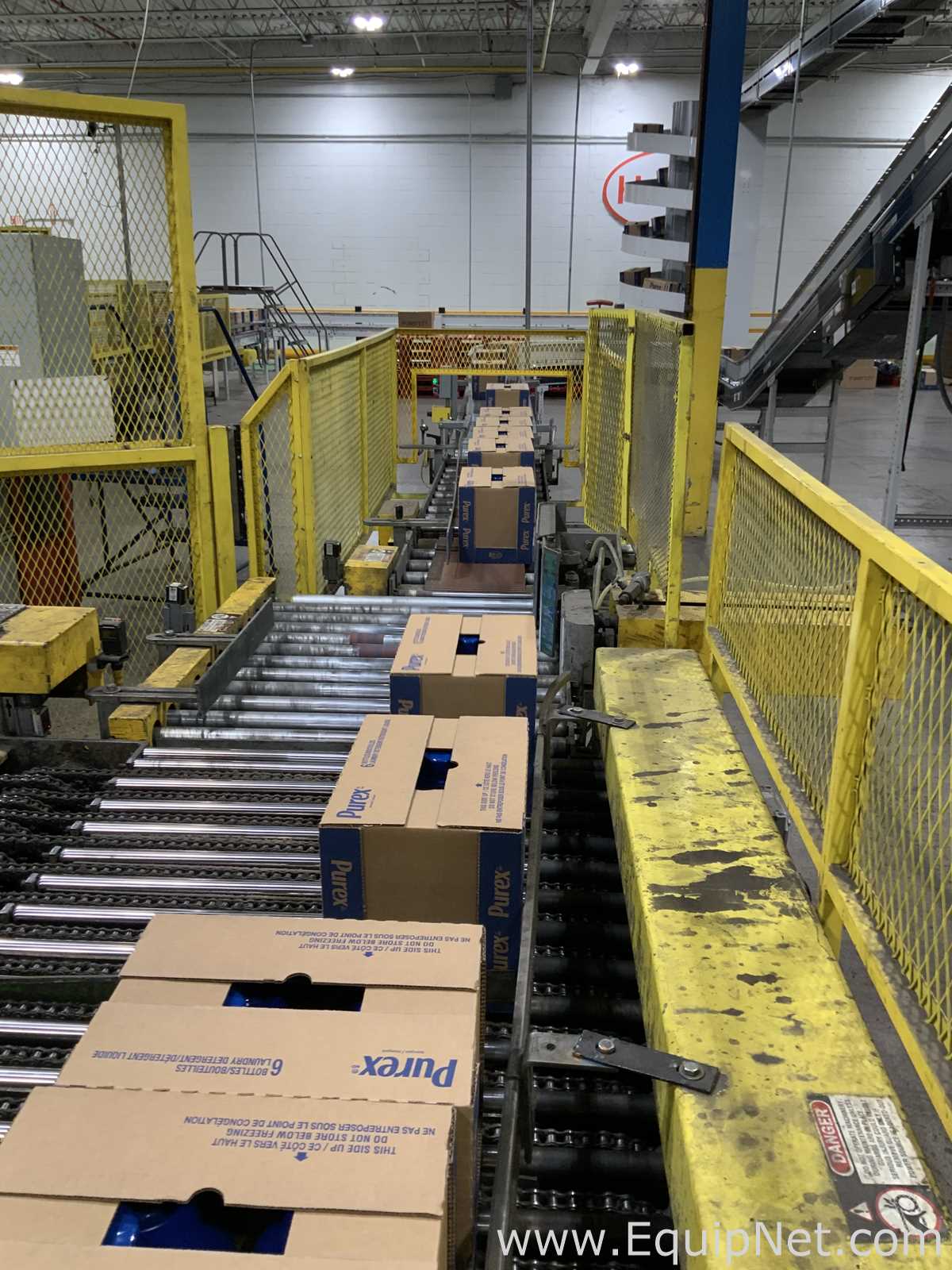 Columbia 0510H LSSS AB 9212 Palletizer with Lantech Wrapper