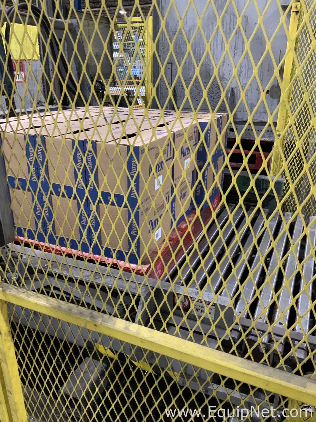 Columbia 0510H LSSS AB 9212 Palletizer with Lantech Wrapper