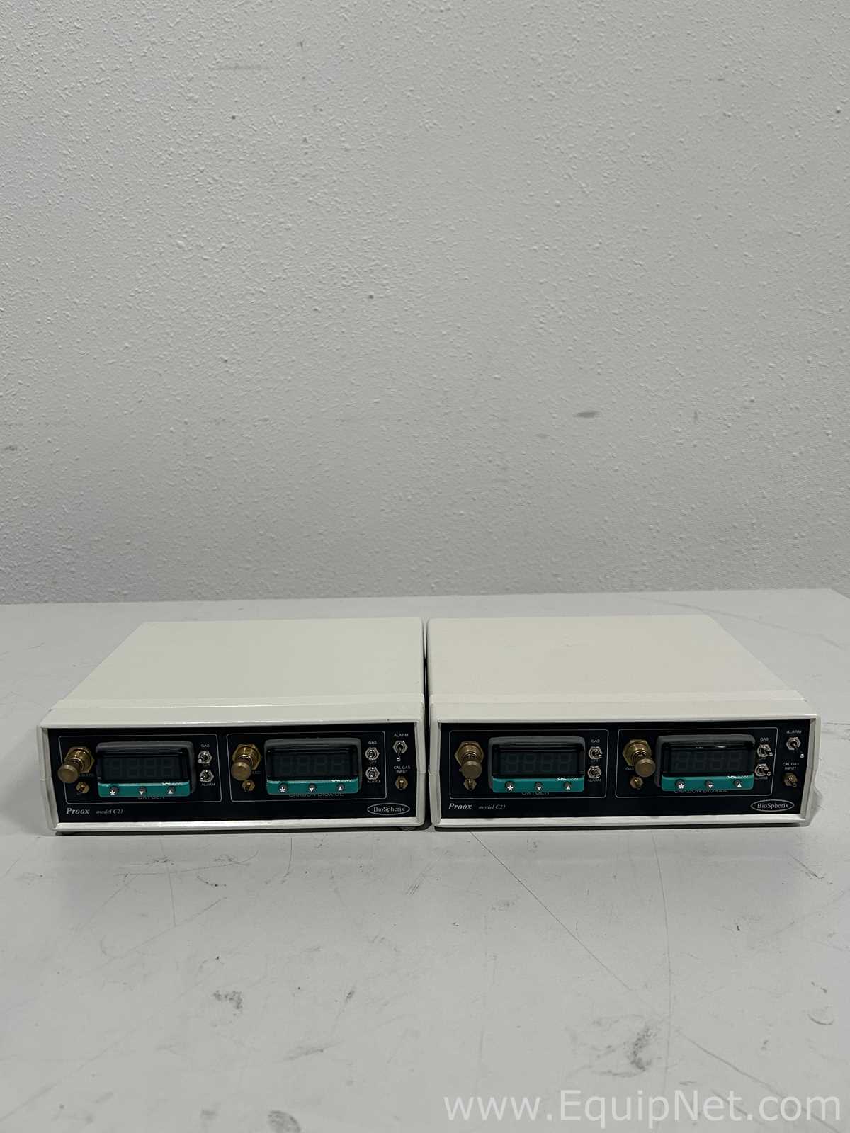 lote de  2 Controlador Biospherix C21