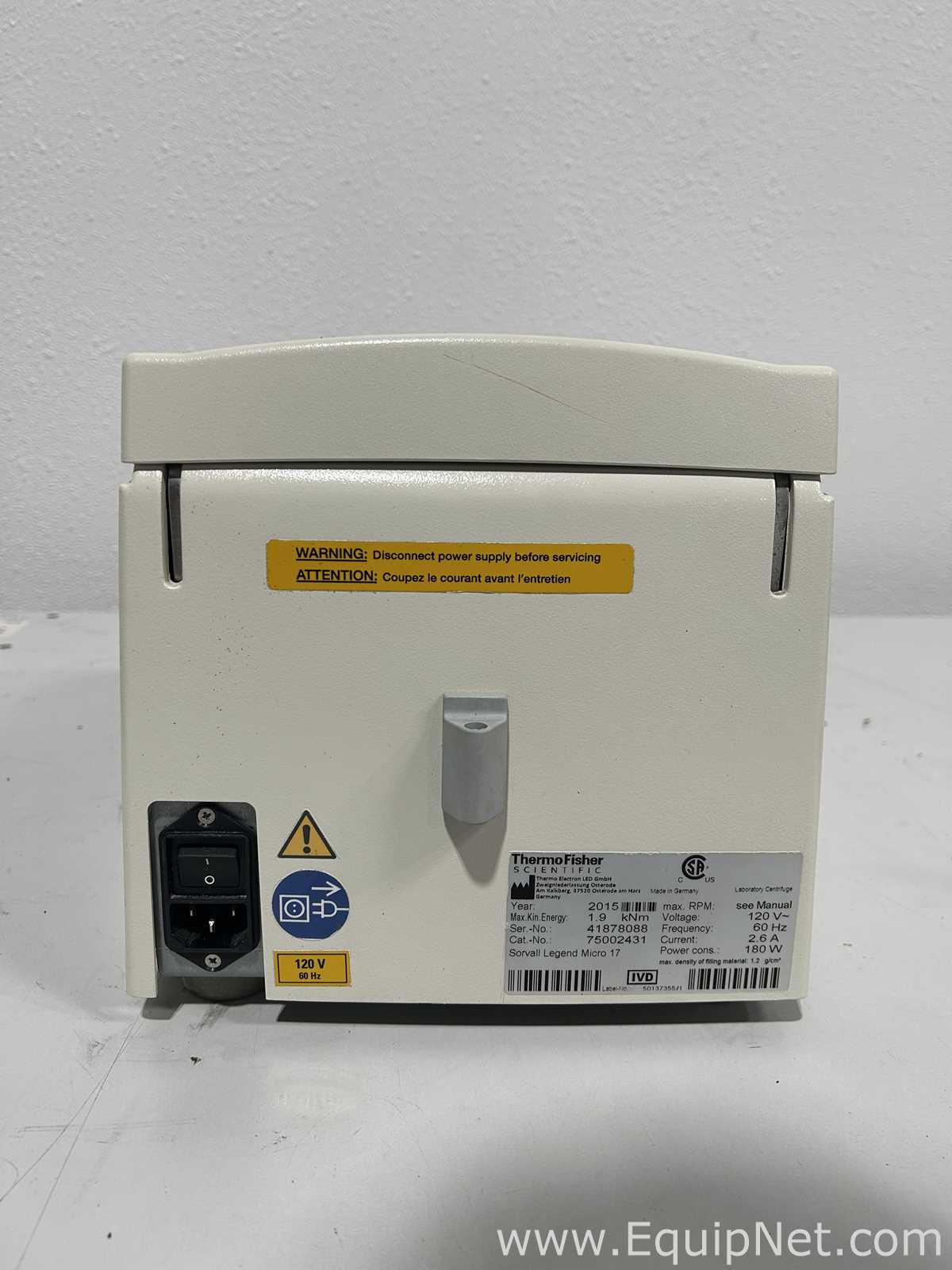 Centrífuga para Laboratórios Thermo Fisher Scientific 75002431