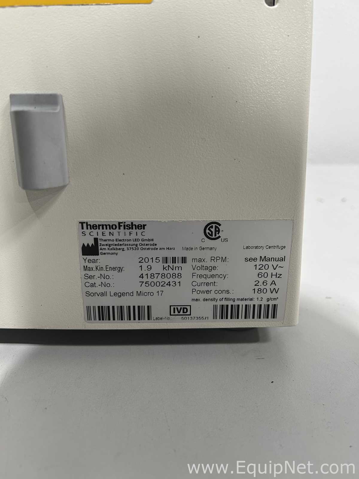 Centrífuga para Laboratórios Thermo Fisher Scientific 75002431