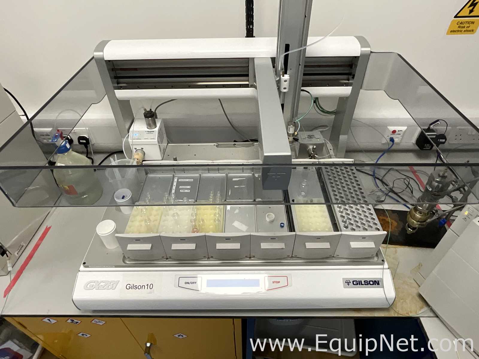 Gilson UV/VIS-159 HPLC System with GX-281 Liquid Handler