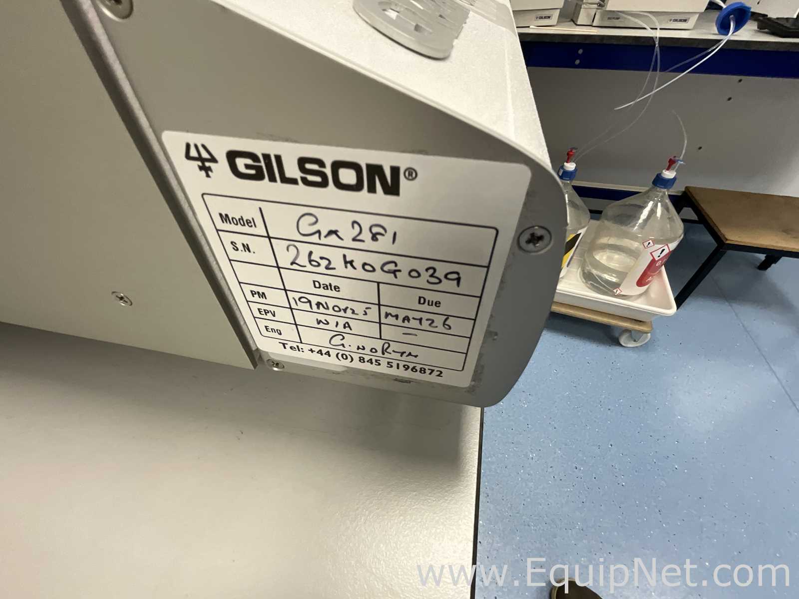 Gilson UV/VIS-159 HPLC System with GX-281 Liquid Handler