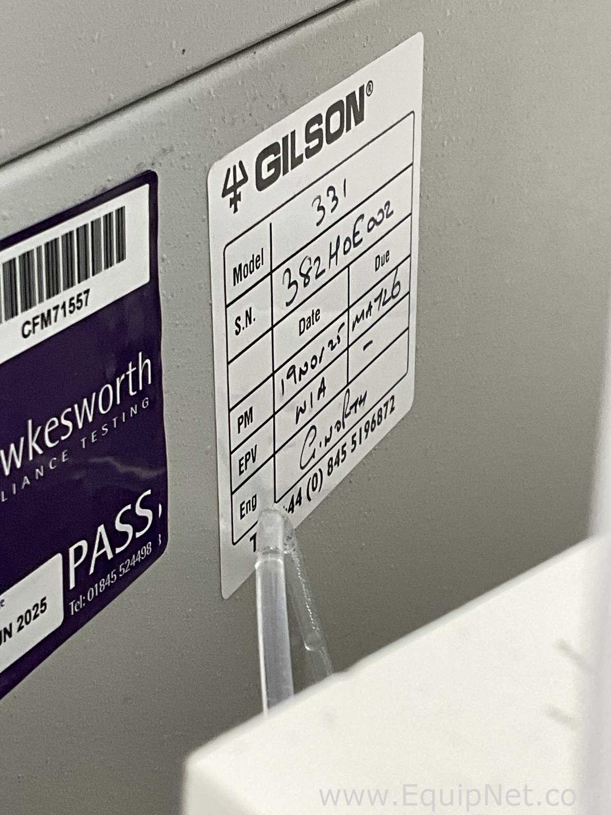 Gilson UV/VIS-159 HPLC System with GX-281 Liquid Handler