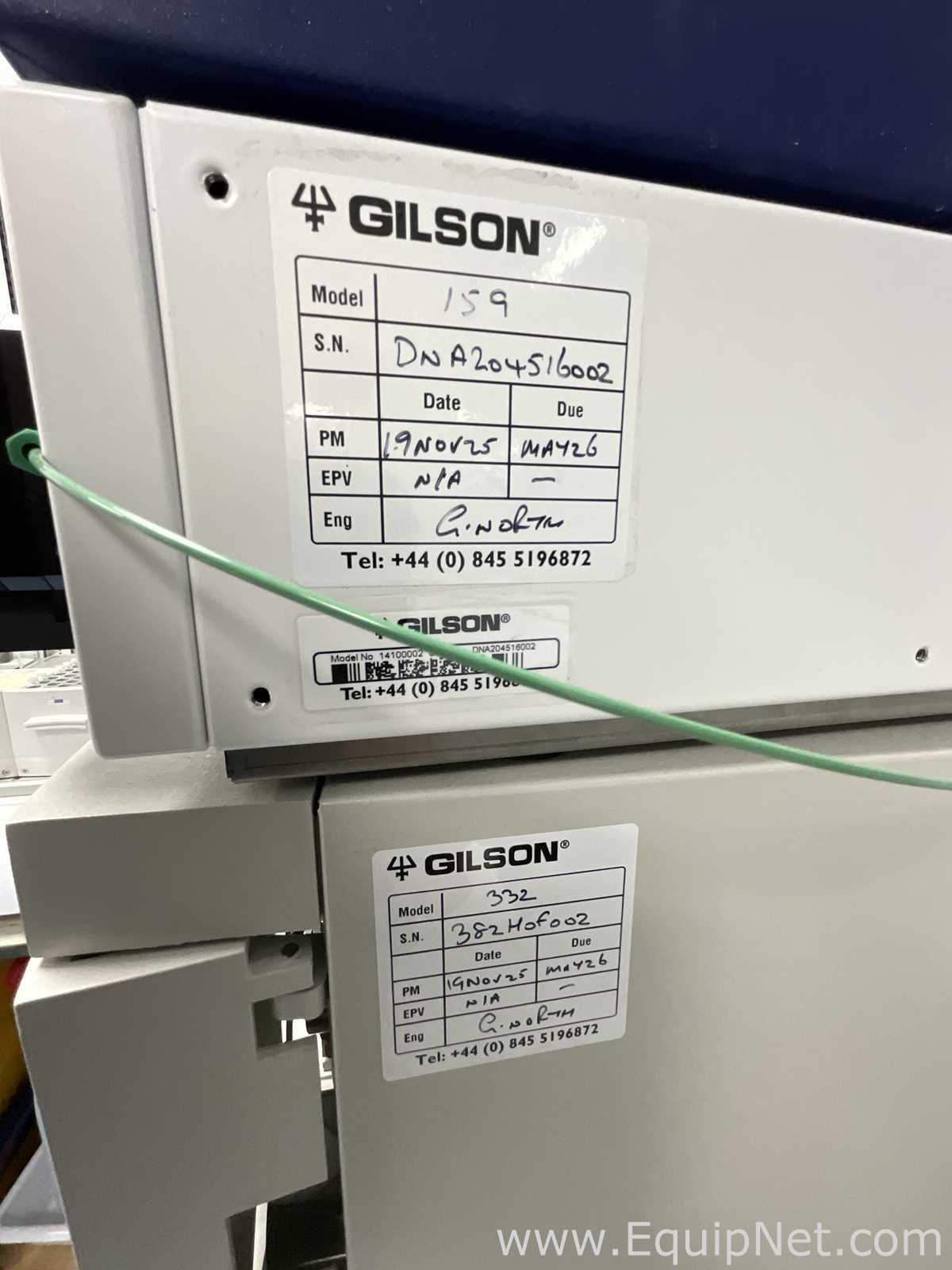 Gilson UV/VIS-159 HPLC System with GX-281 Liquid Handler