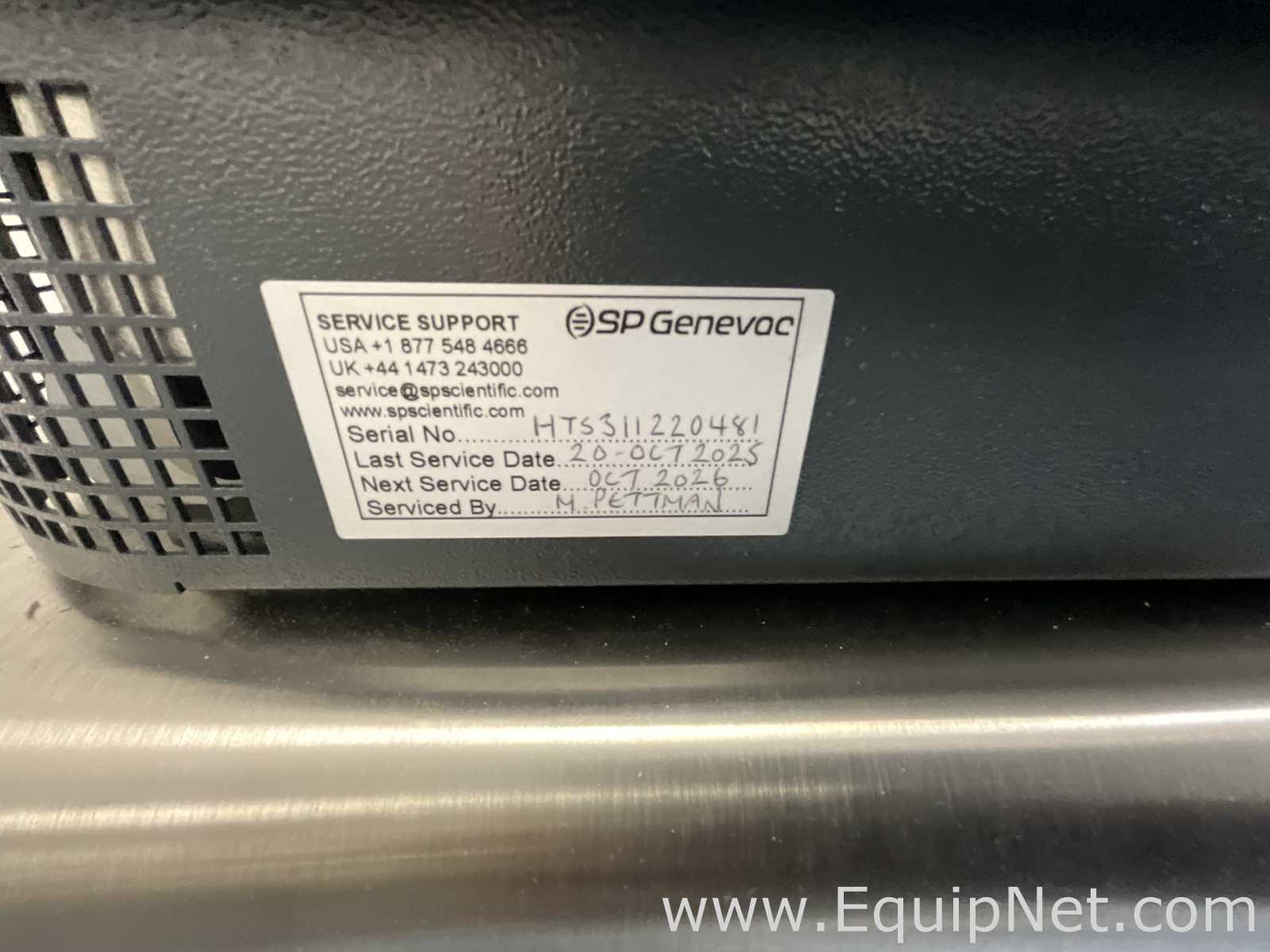GeneVac HT316-23050-NNA Centrifugal Evaporator with Edwards XDS Vacuum Pump