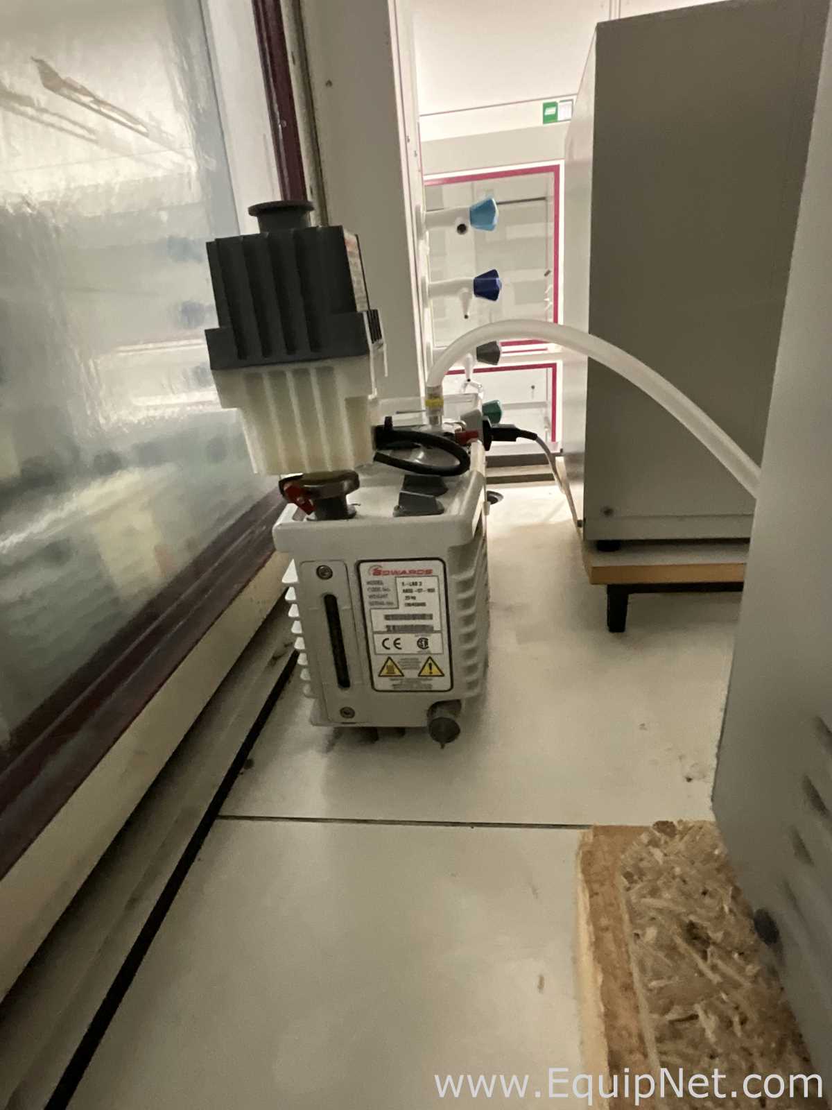 Gallenkamp OVA031.XX1.5 Laboratory Vacuum Oven with Edwards ELab2 Vacuum Pump