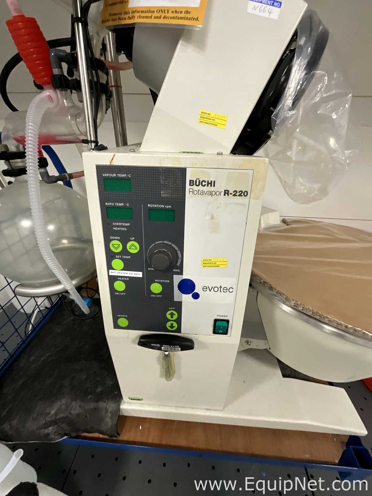 Buchi Rotovapor R-220 Evaporator on Trolley