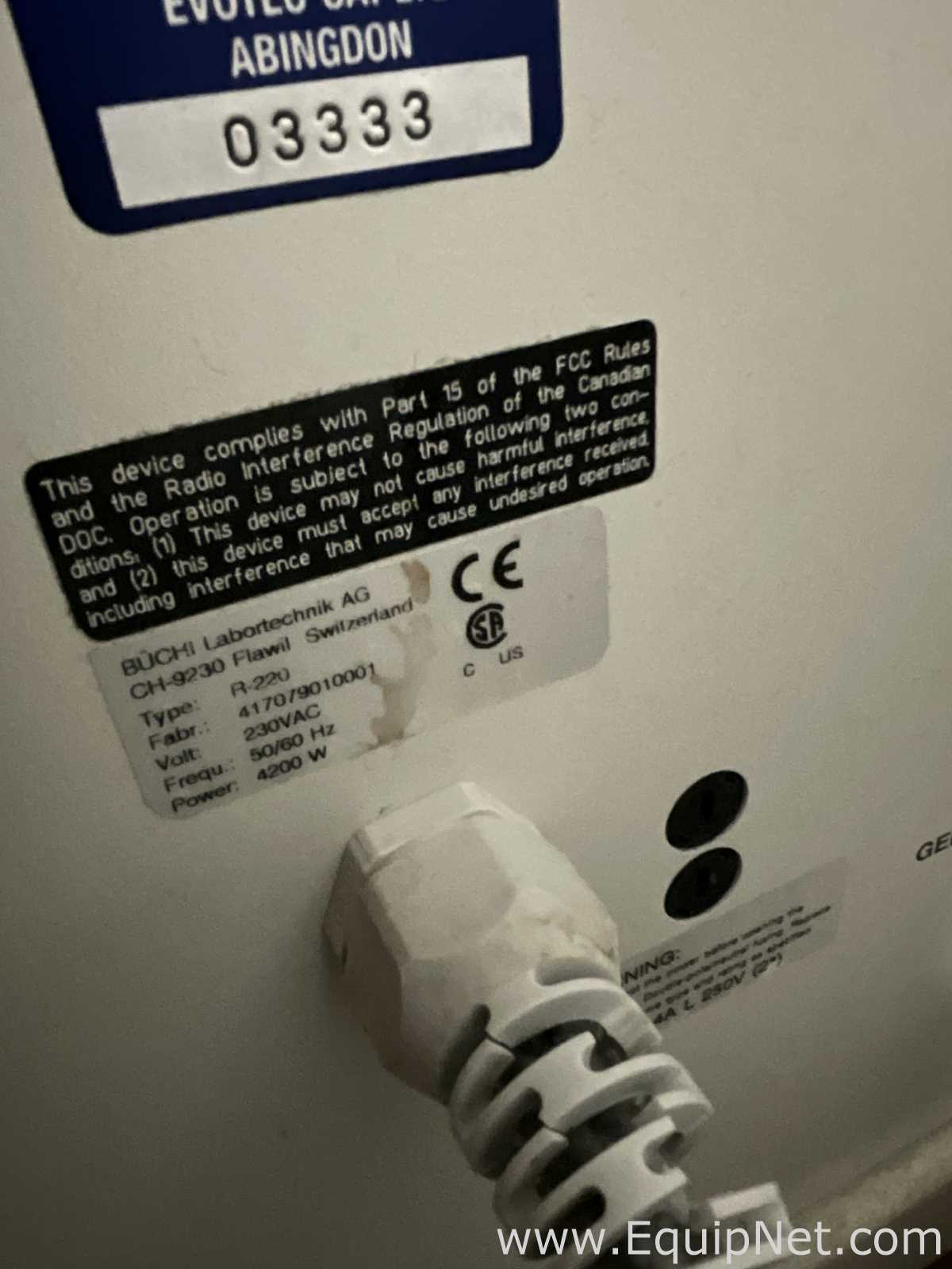 Buchi Rotovapor R-220 Evaporator on Trolley