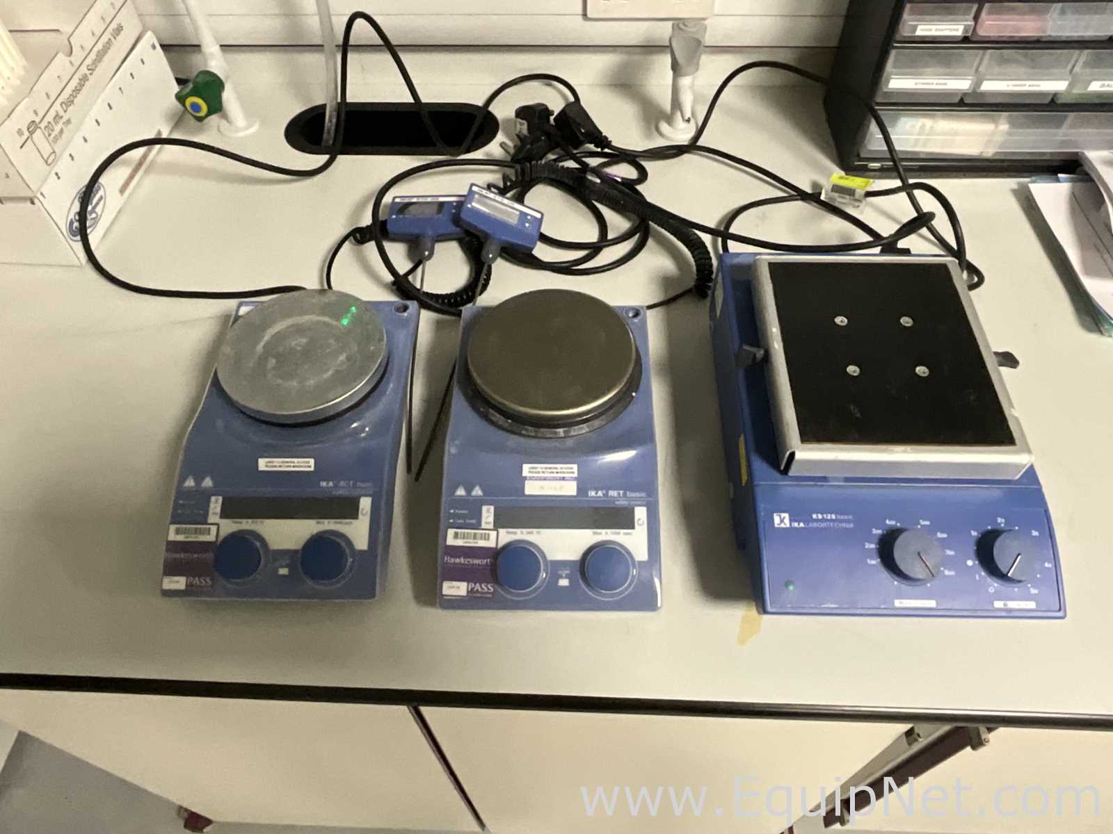 lote de  3 Misturador para Laboratórios IKA 