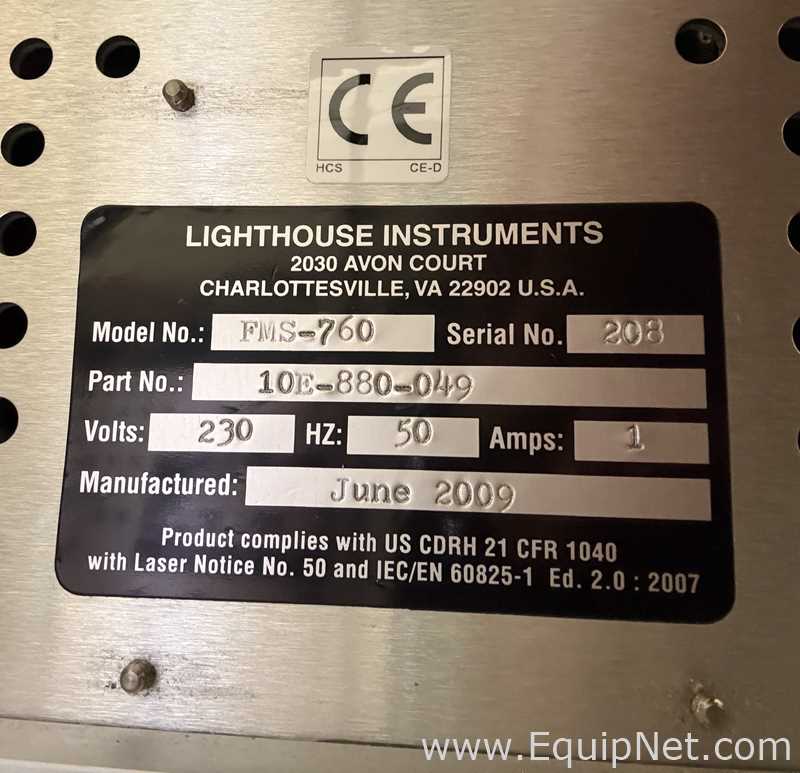Lot of 2 Lighthouse Instruments FMS-760 Vial Headspace Samplers