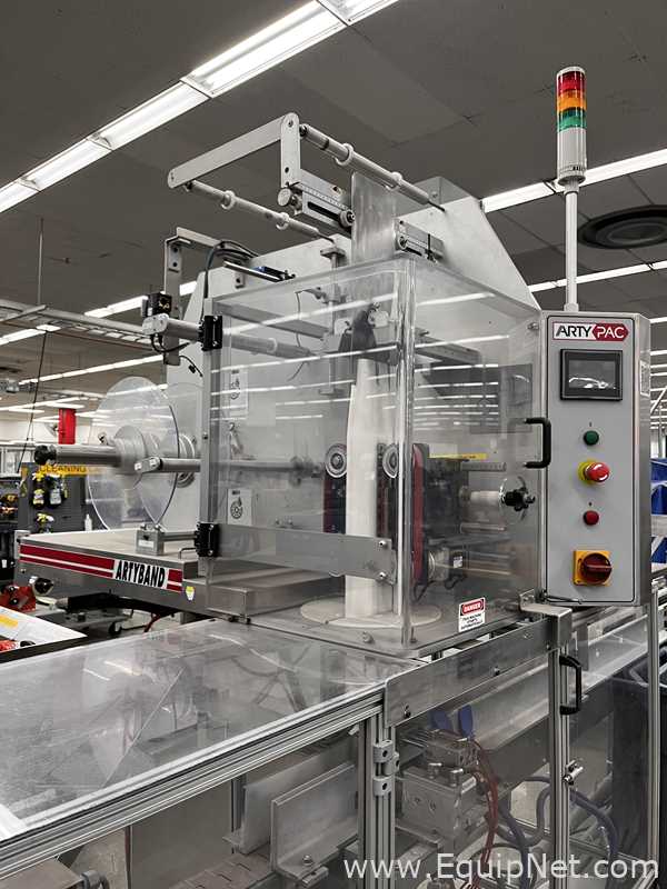 Artypac Automation Inc. ARTYBAND 90 Automatic Shrink Sleeve Applicator