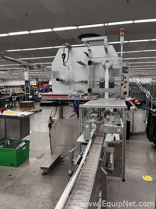 Artypac Automation Inc. ARTYBAND 90 Automatic Shrink Sleeve Applicator