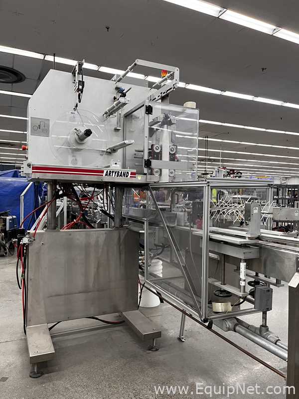 Artypac Automation Inc. ARTYBAND 90 Automatic Shrink Sleeve Applicator