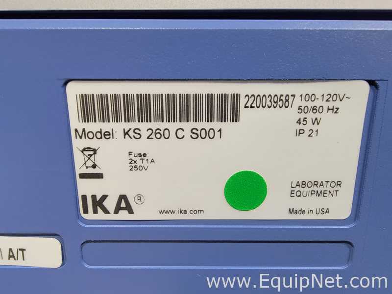 Agitador IKA KS 260 C S001
