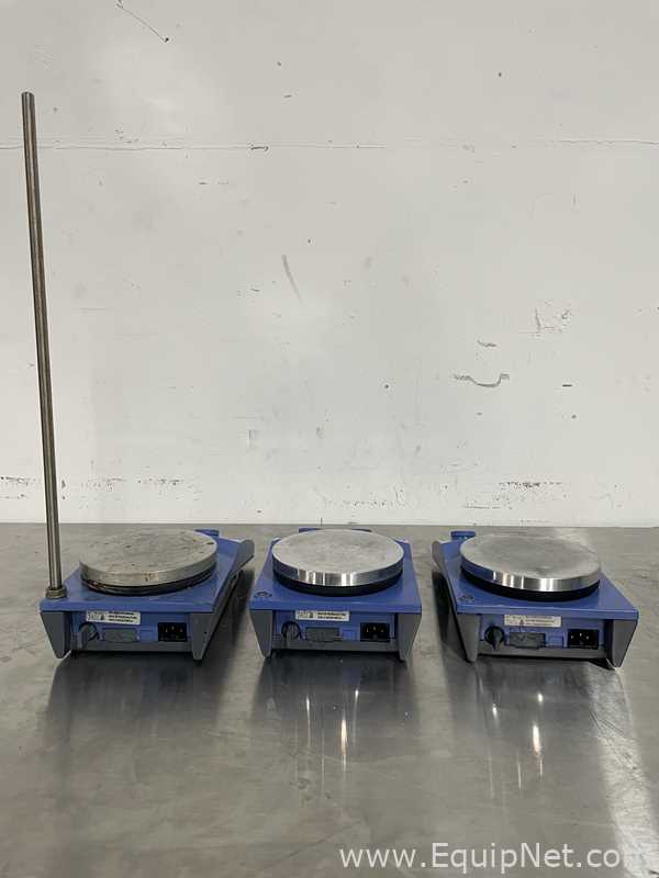Lot of 3 IKA RCT basic Hotplate Stirrers