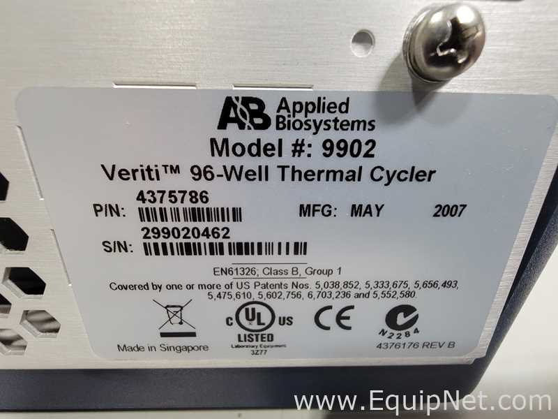PCR e Termociclador Applied Biosystems veriti 9902