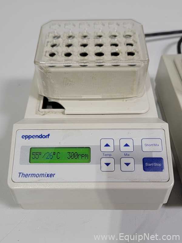 lote de  2 Banho Seco/Bloco Quente Eppendorf Thermomixer
