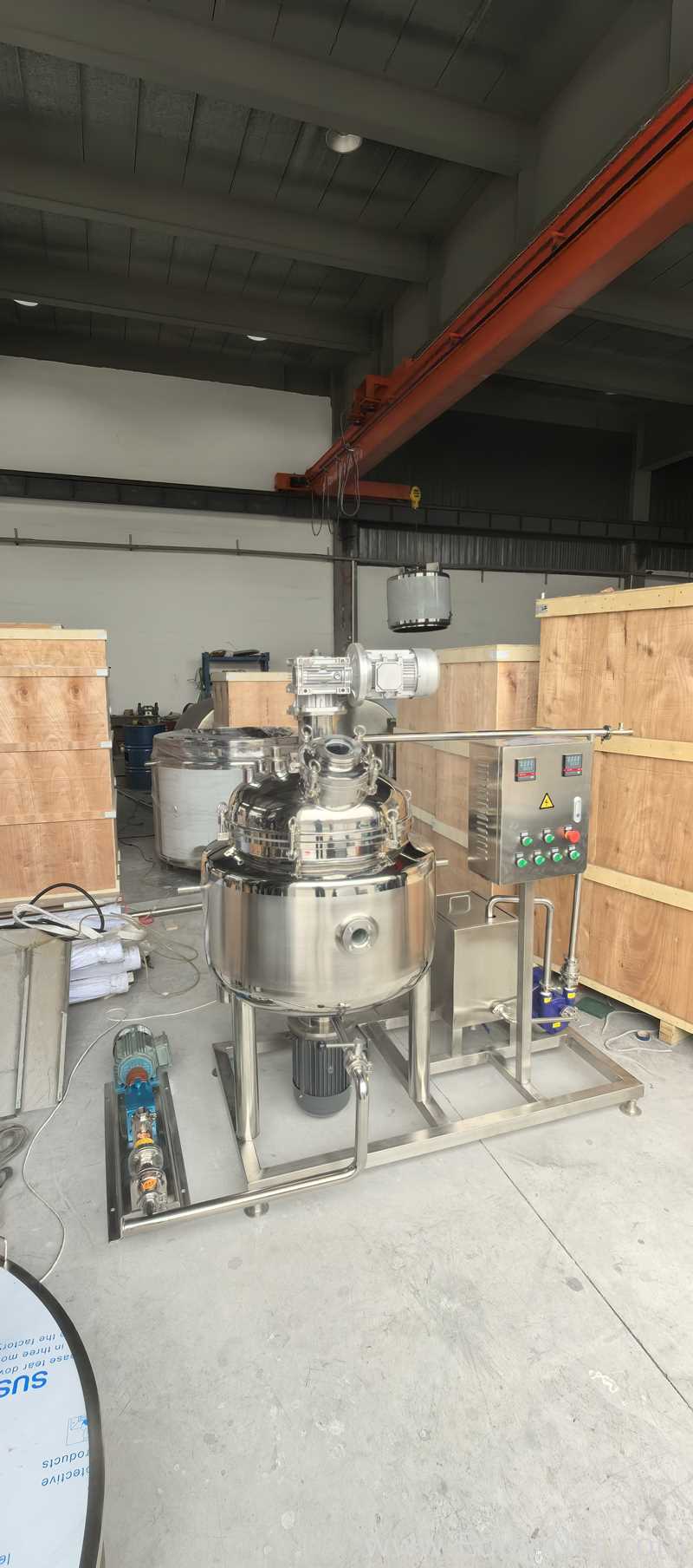 Unused Wenzhou 200 Liter Stainless Steel Tank Mixer