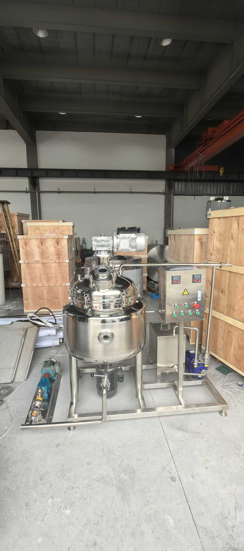 Unused Wenzhou 200 Liter Stainless Steel Tank Mixer