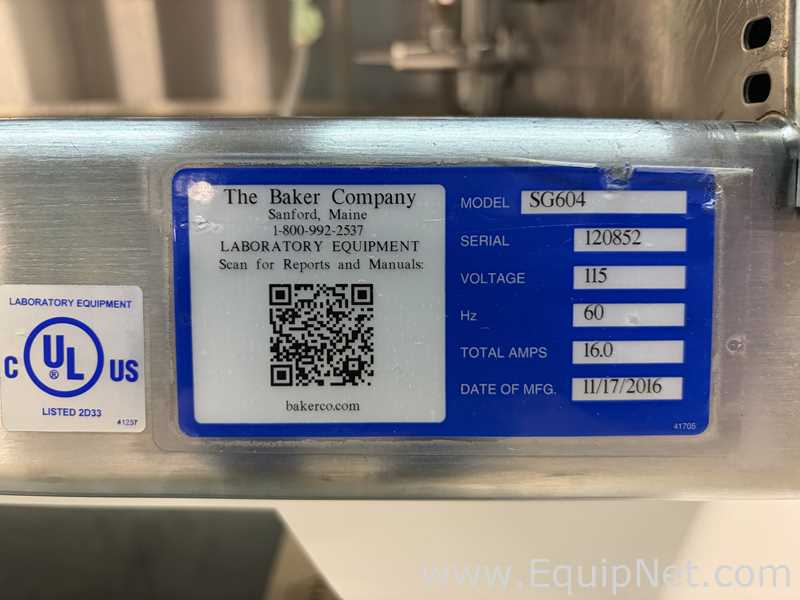 The Baker Company SG604 Biological Safety Cabinet On Electric Stand