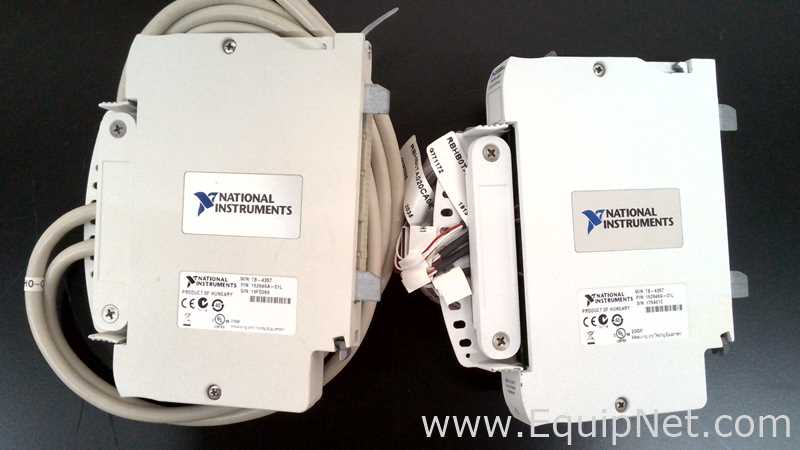 Lot of 3 National Instruments NI PXIe-1073 Test and Measurement Units with Various Modules