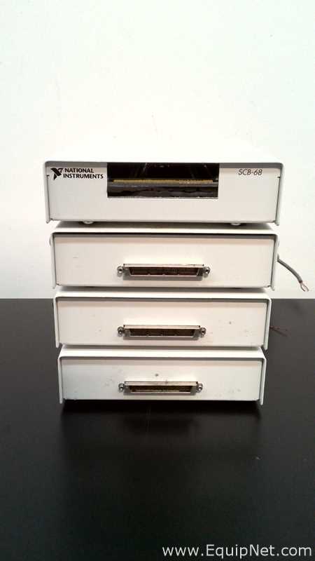 Lot of 3 National Instruments NI PXIe-1073 Test and Measurement Units with Various Modules