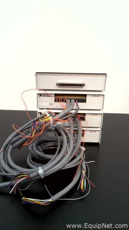 Lot of 3 National Instruments NI PXIe-1073 Test and Measurement Units with Various Modules