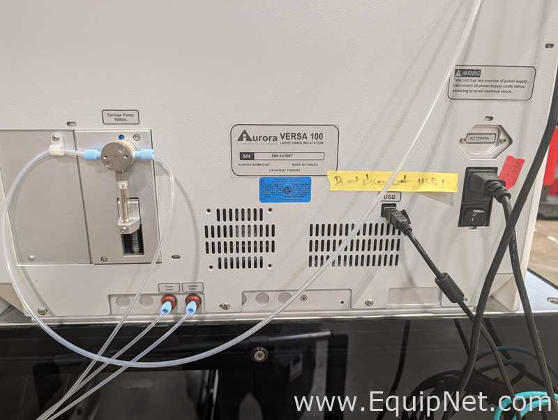 Manipulador de Líquidos Fluid Imaging Technologies versa 100