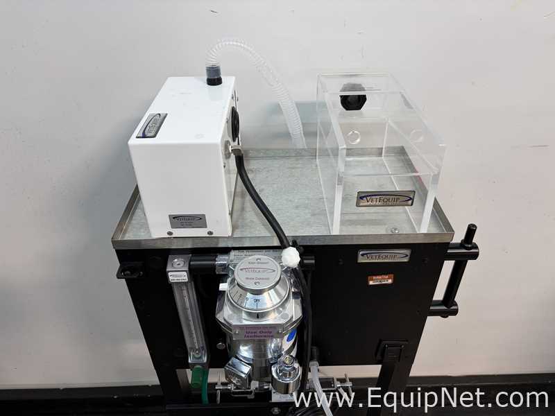 Lot of 5 VetEquip Inc Mobile Anesthesia Systems