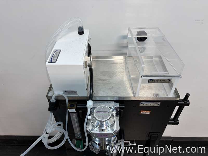 Lot of 5 VetEquip Inc Mobile Anesthesia Systems