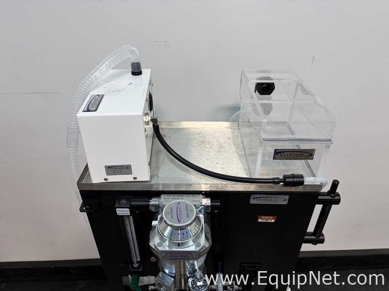 Lot of 5 VetEquip Inc Mobile Anesthesia Systems