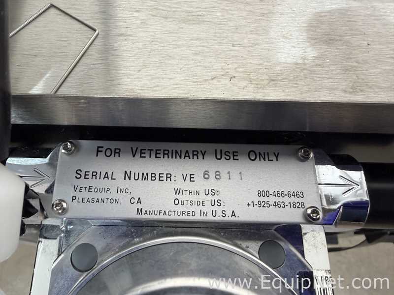 Lot of 5 VetEquip Inc Mobile Anesthesia Systems