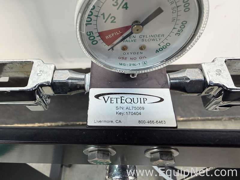 Lot of 5 VetEquip Inc Mobile Anesthesia Systems