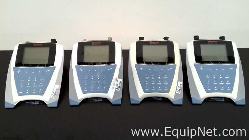 lote de  4 Medidor de pH Thermo Scientific Orion Dual Star