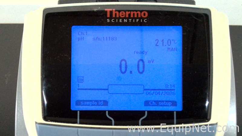 lote de  4 Medidor de pH Thermo Scientific Orion Dual Star