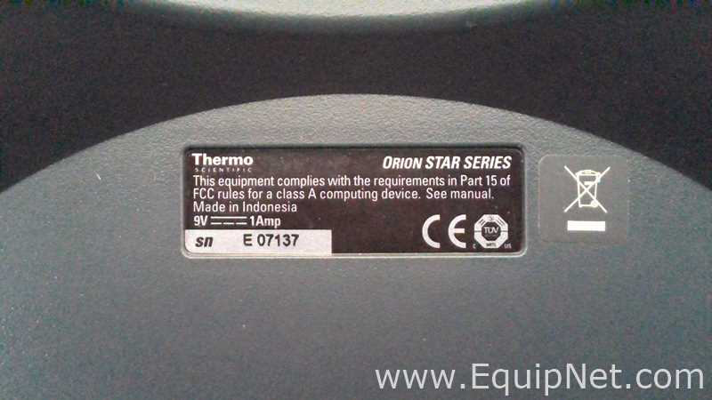 lote de  4 Medidor de pH Thermo Scientific Orion Dual Star