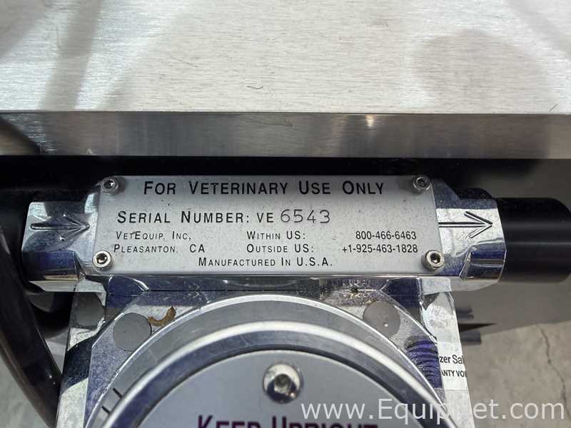 Lot of 5 VetEquip Inc Mobile Anesthesia Systems