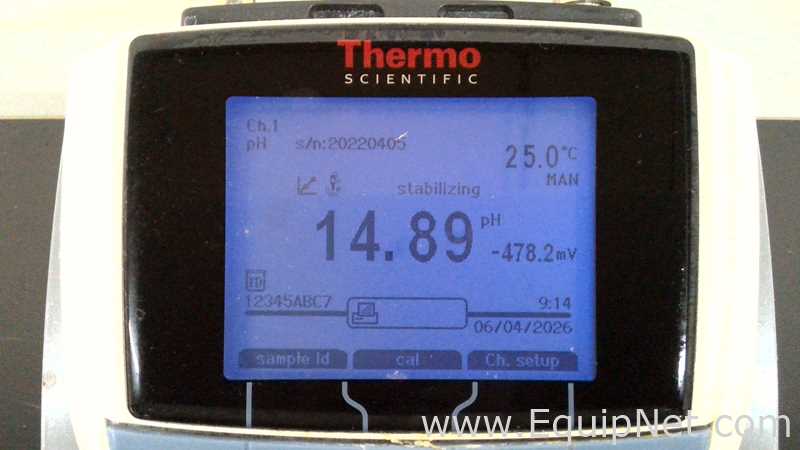 lote de  4 Medidor de pH Thermo Scientific Orion Dual Star