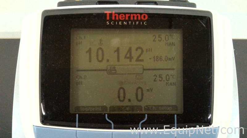 lote de  4 Medidor de pH Thermo Scientific Orion Dual Star