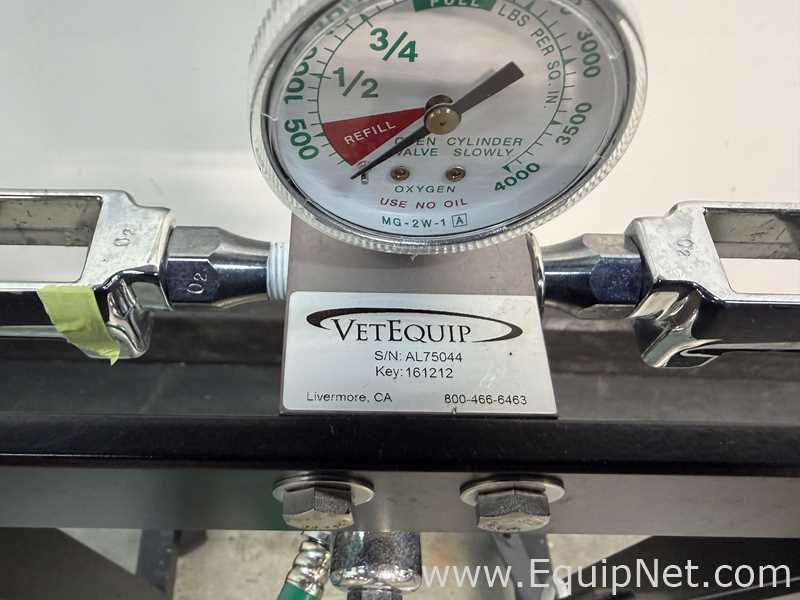 Lot of 5 VetEquip Inc Mobile Anesthesia Systems