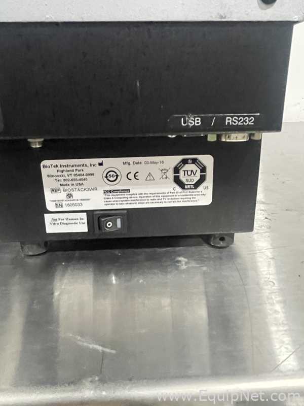 Lote de 2 Apiladora/Manejadora para Microplaca BioTek Instruments Biostack 4