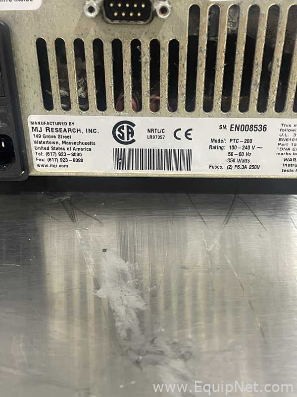 PCR y Termociclador MJ Research PTC 200