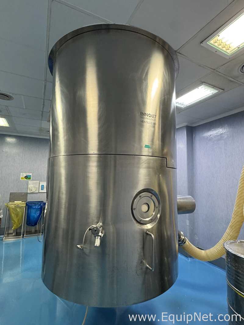 Secador de Leito Fluidizado Romaco IEV800-001-2004