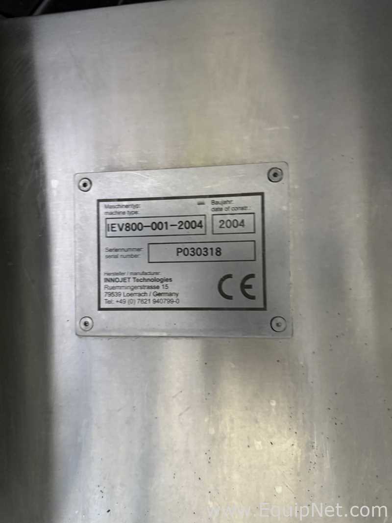 Secador de Leito Fluidizado Romaco IEV800-001-2004