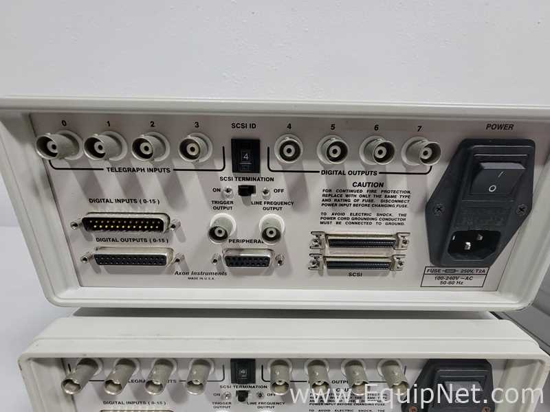 lote de  3 Equipamentos Laboratoriais Diversos Axon Instruments 