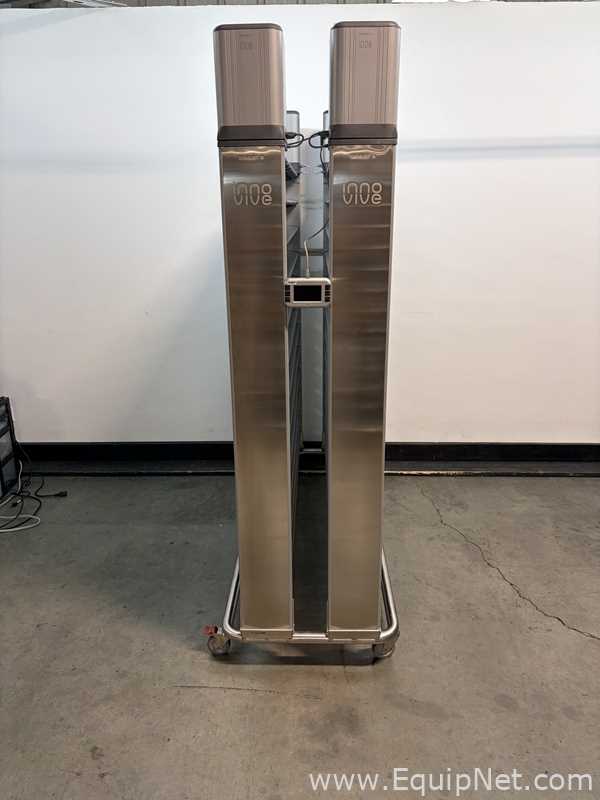 Lot of 4 Innovive Double Sided Ventilated Rodent Housing Systems
